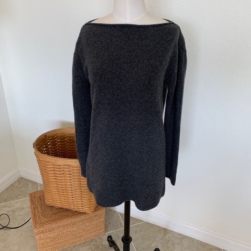 Ann Taylor Crew Neck Tunic Sweater